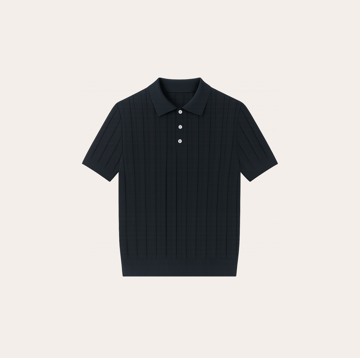 Men’s Jacquard Polo Shirt