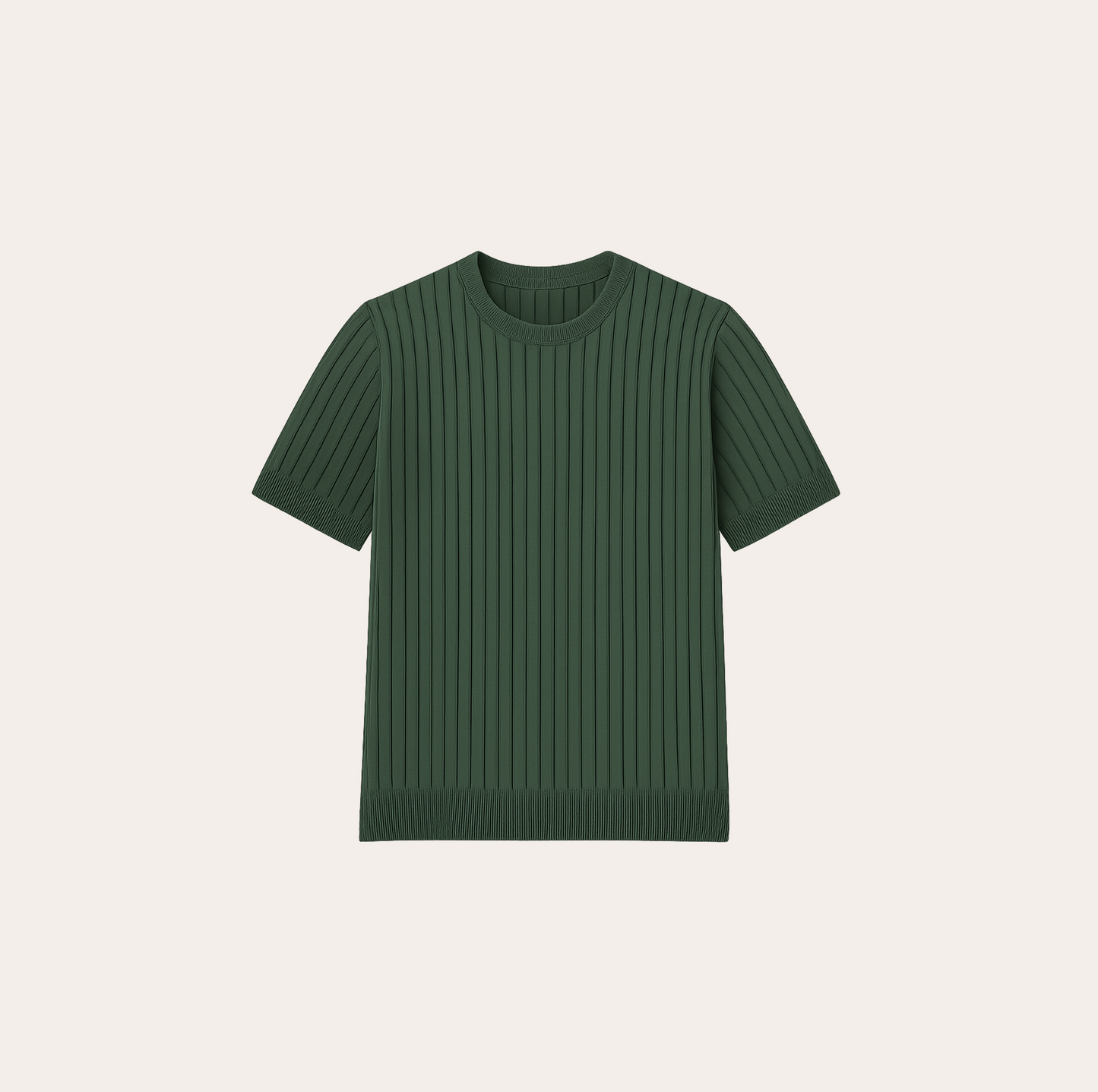 Men’s Knitted O-Neck T-Shirt