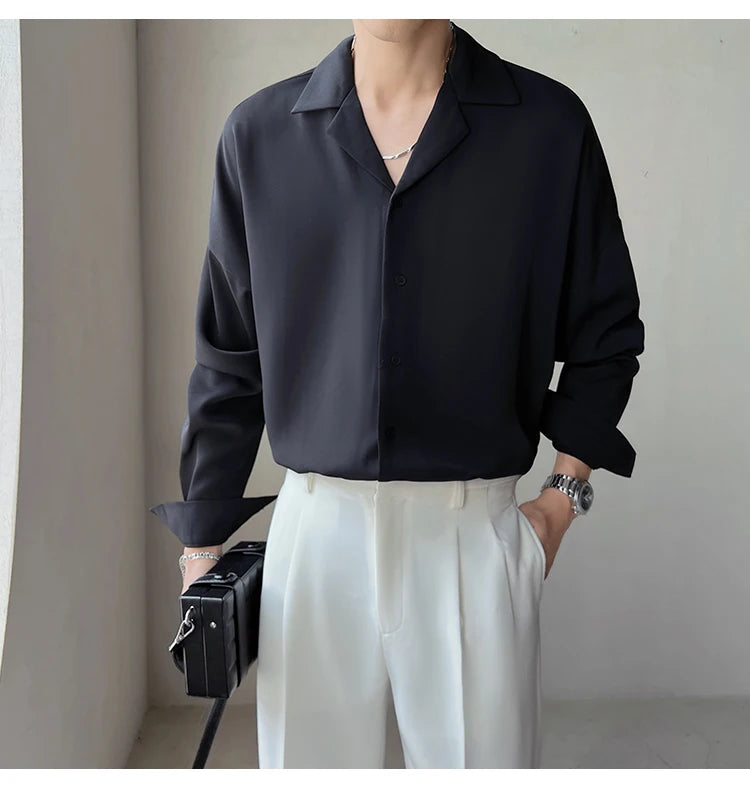 Men’s Suit Collar Shirt