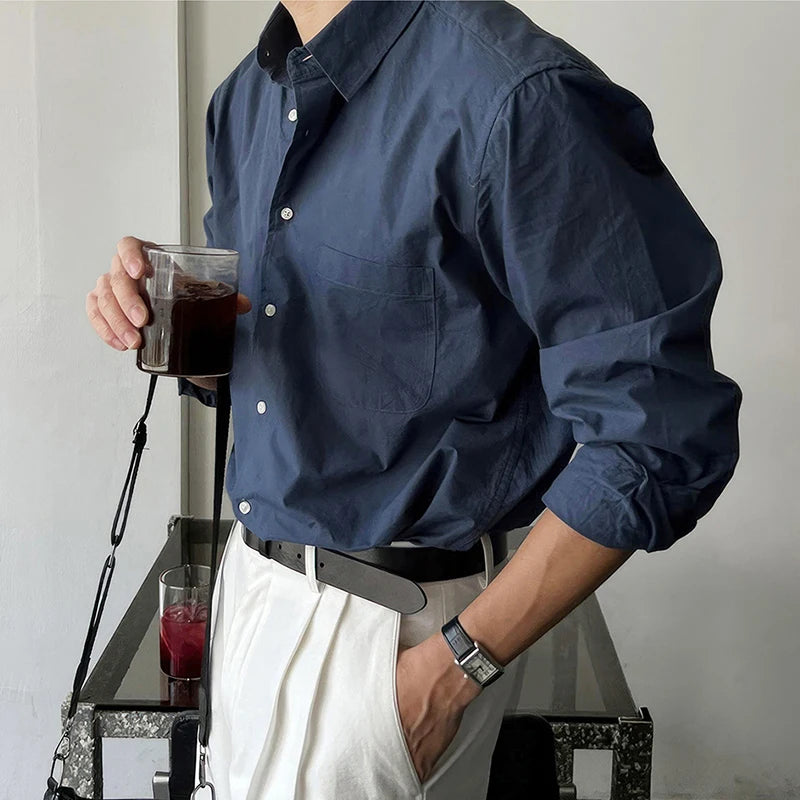 Men’s Luxury Textured Shirt