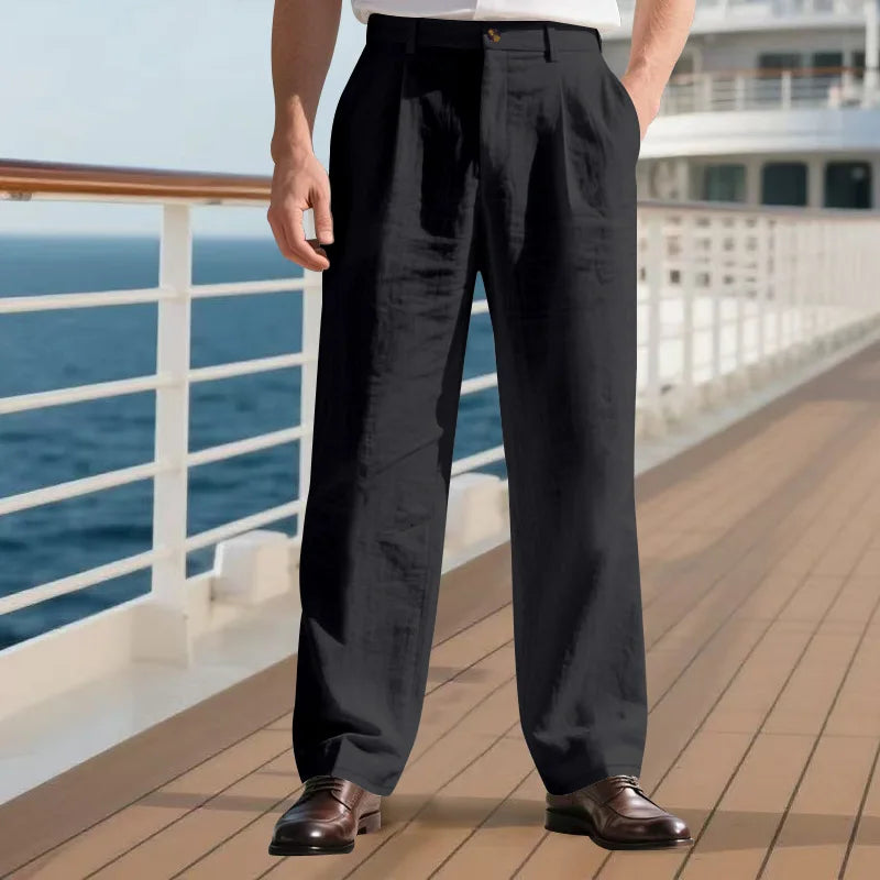 Men’s Linen Suit Pants
