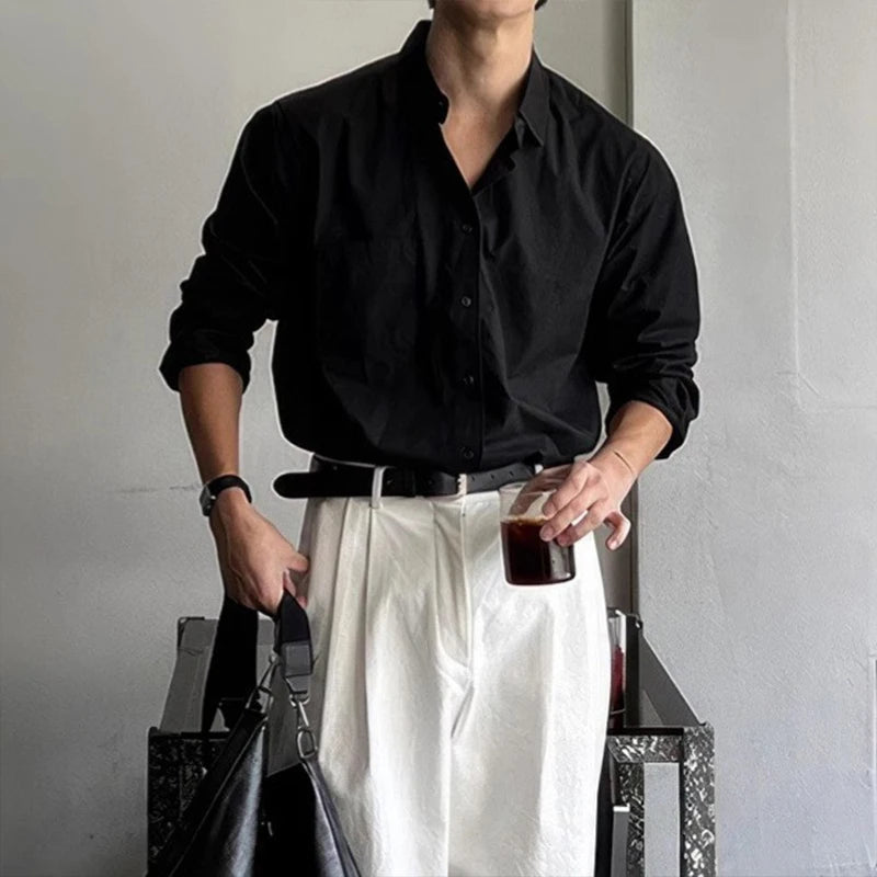 Men’s Luxury Textured Shirt