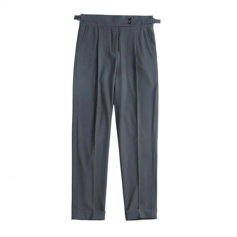 Men’s Cropped Suit Pants
