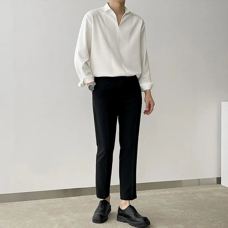 Men’s V-Neck Pullover Shirt