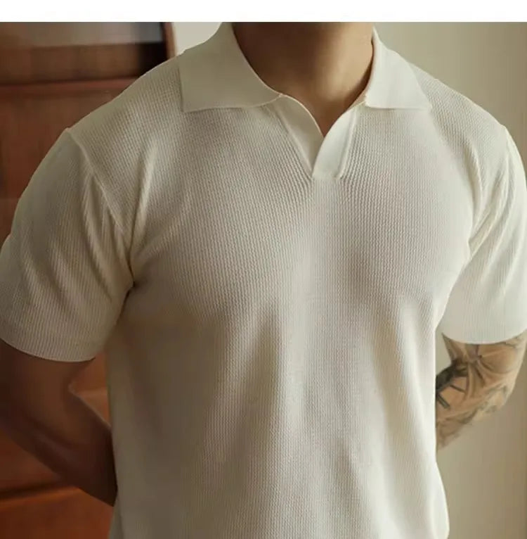 Men’s Knit Polo Shirt