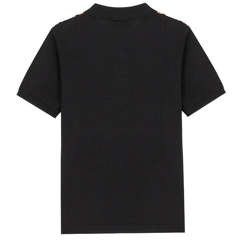 Men’s Knitted Polo Shirt