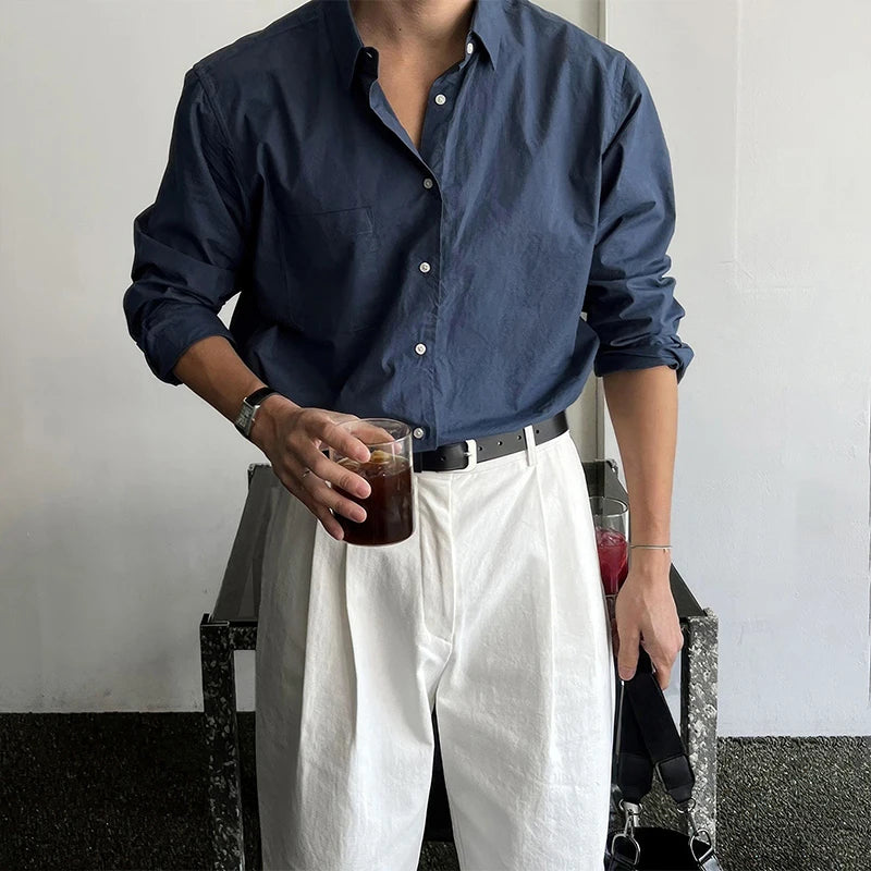 Men’s Luxury Textured Shirt