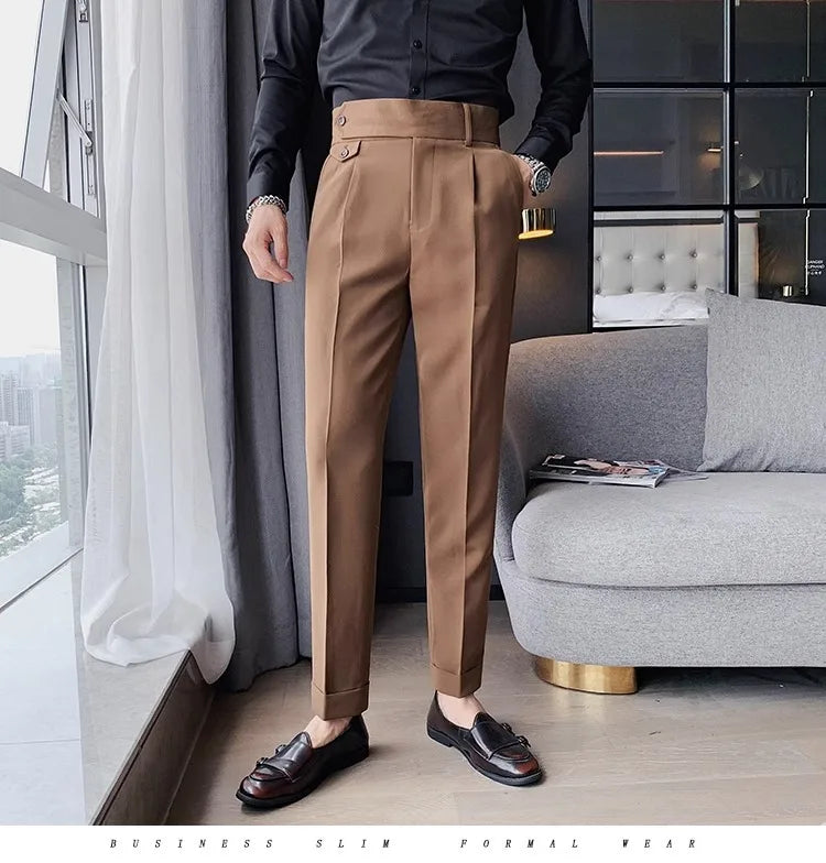 Men’s Drooping Baggy Suit Pants