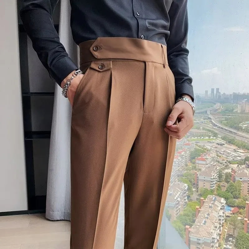Men’s Drooping Baggy Suit Pants