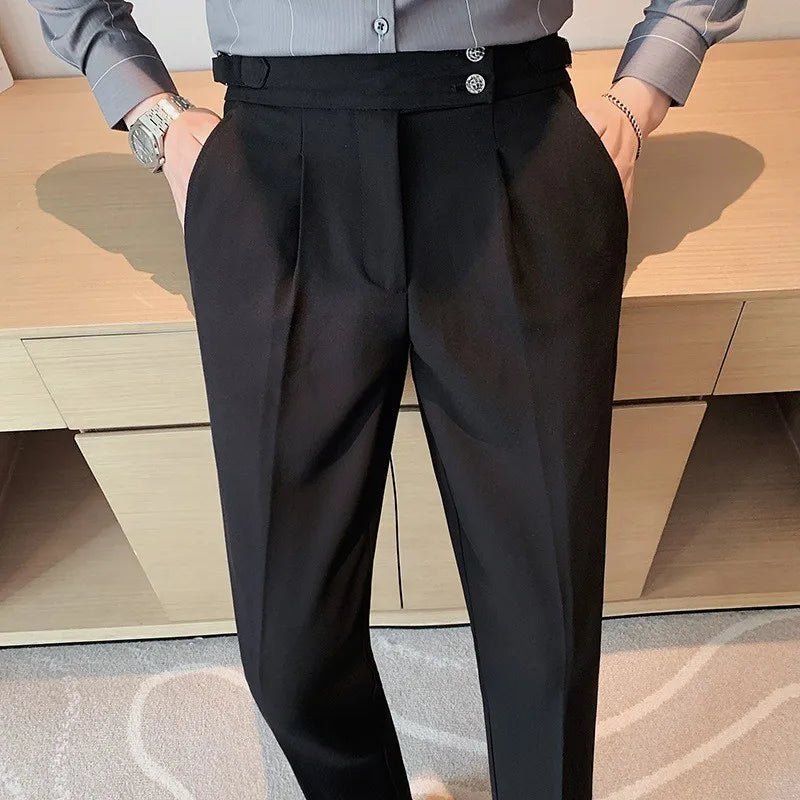 Men’s Draped Suit Pants