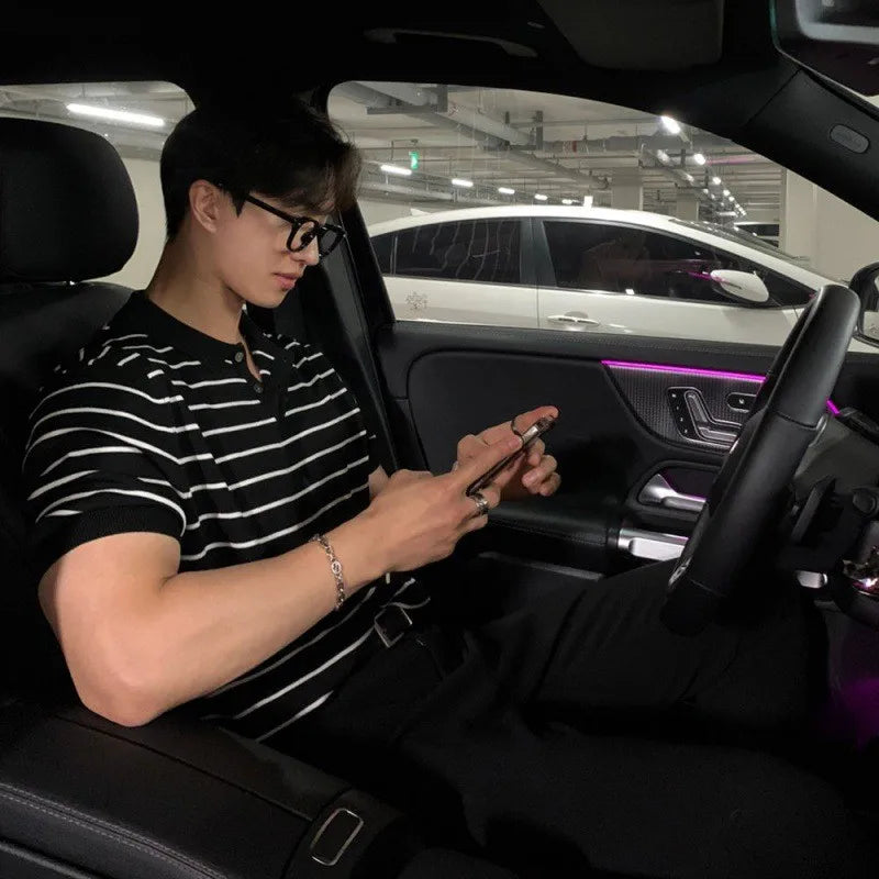 Men’s Light Luxury Knit Polo
