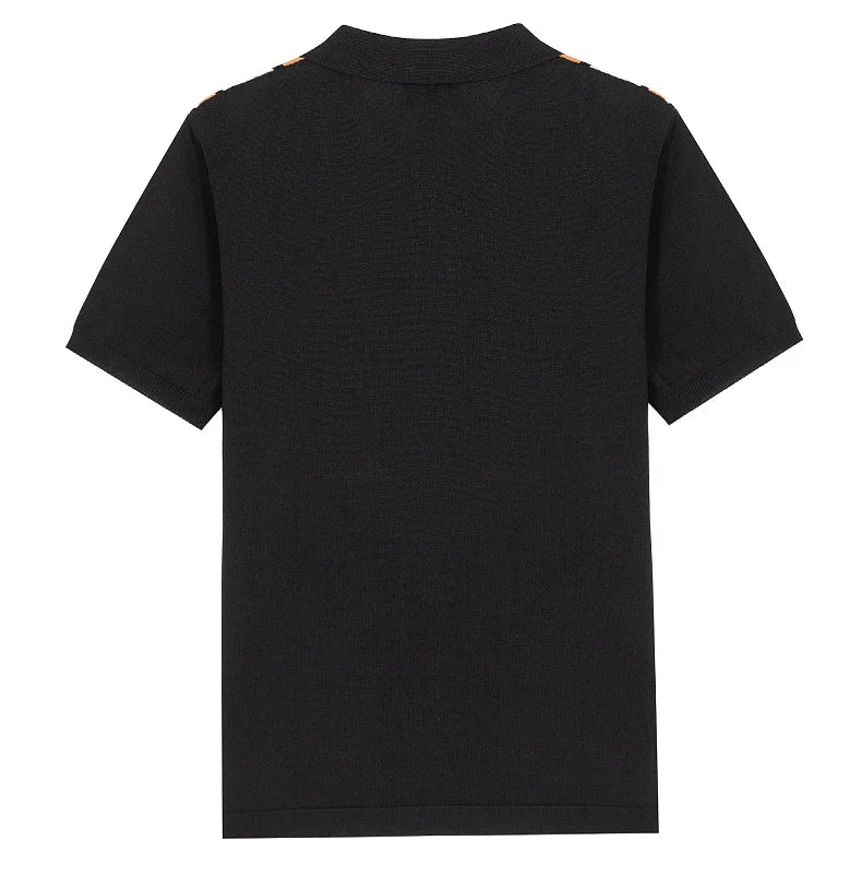 Men’s Knitted Polo Shirt