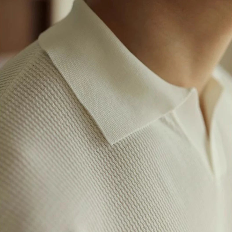 Men’s Knit Polo Shirt