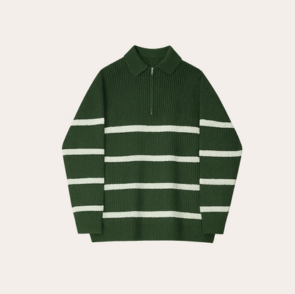 Men’s Patchwork Knit Sweater