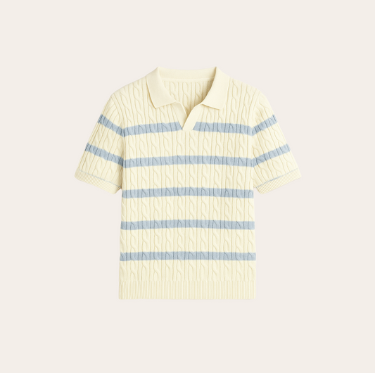 Men’s Knit Polo Shirt