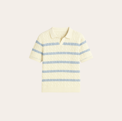 Men’s Knit Polo Shirt