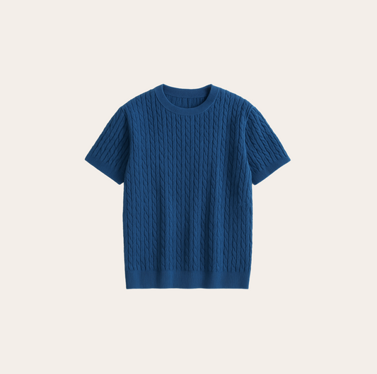 Men’s Knitted T-Shirt