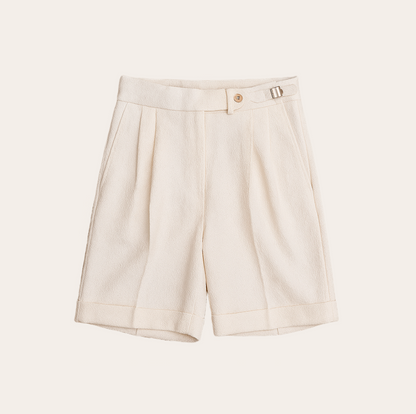 Men’s Slim-Fit Suit Shorts