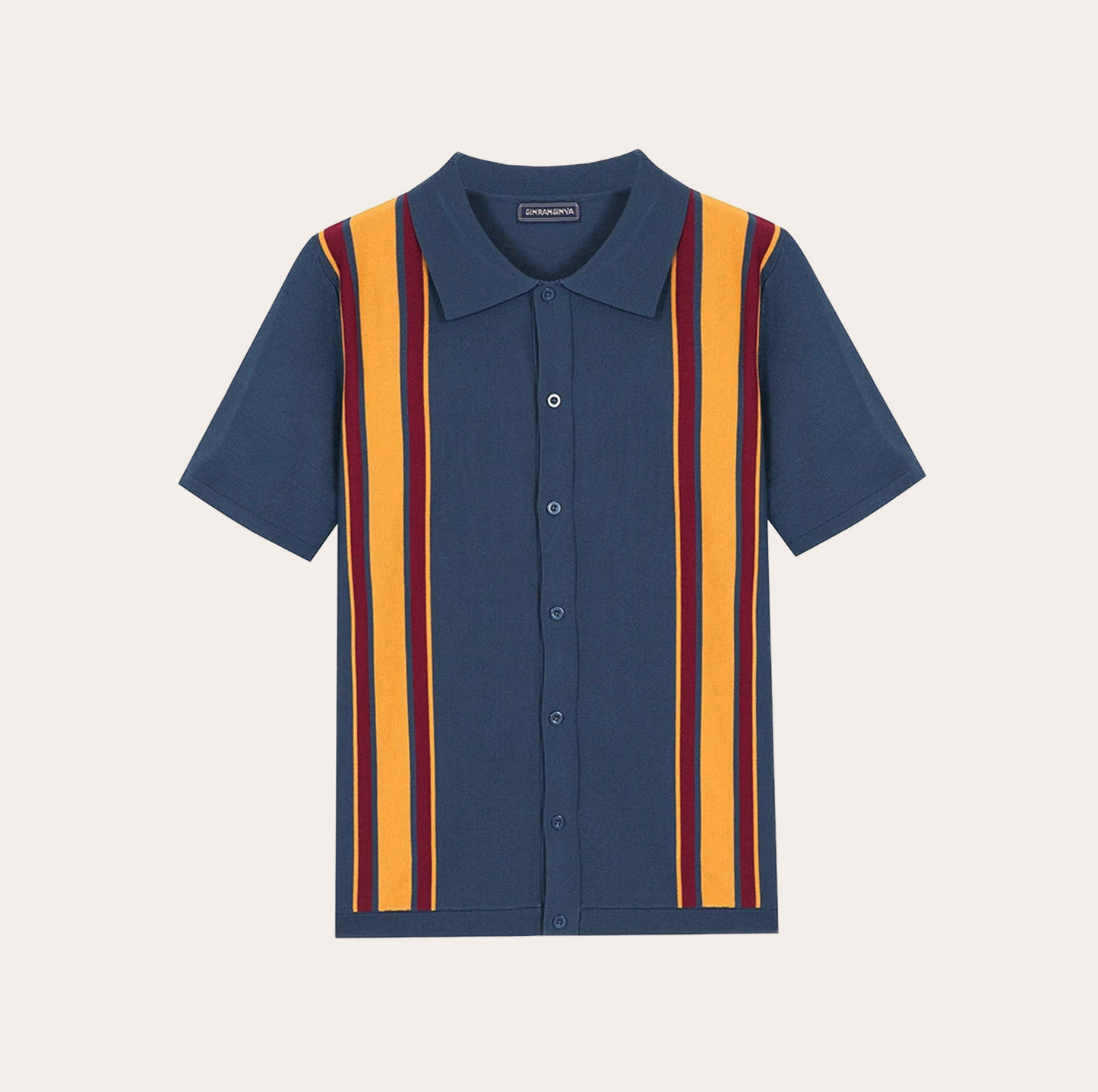 Men’s Knitted Polo Shirt