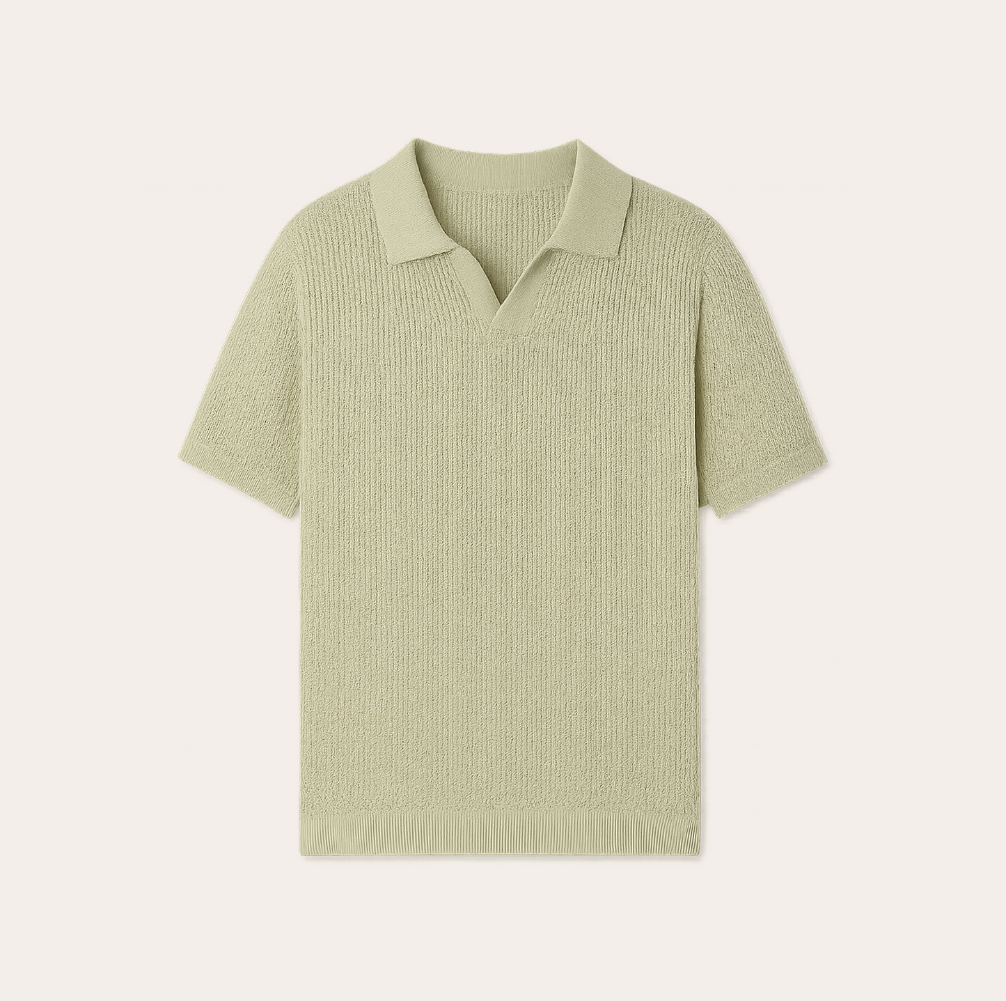 Men’s Knitted Polo Shirt