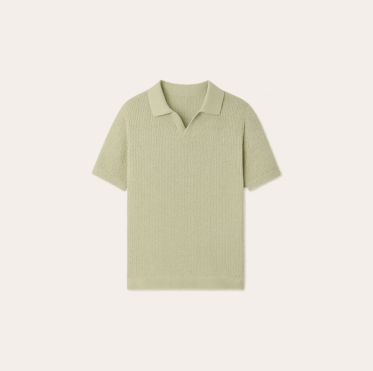 Men’s Knitted Polo Shirt