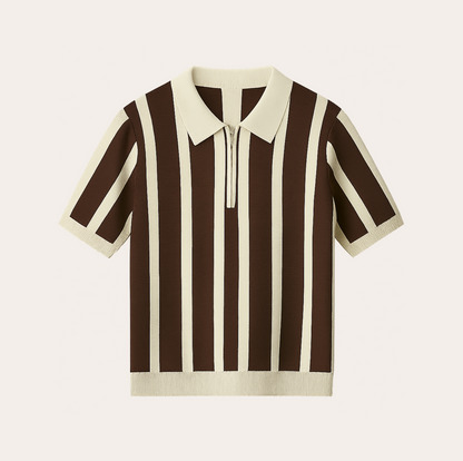 Men’s Knitted Polo Shirt