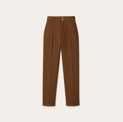 Men’s Light Luxury Draped Suit Pants