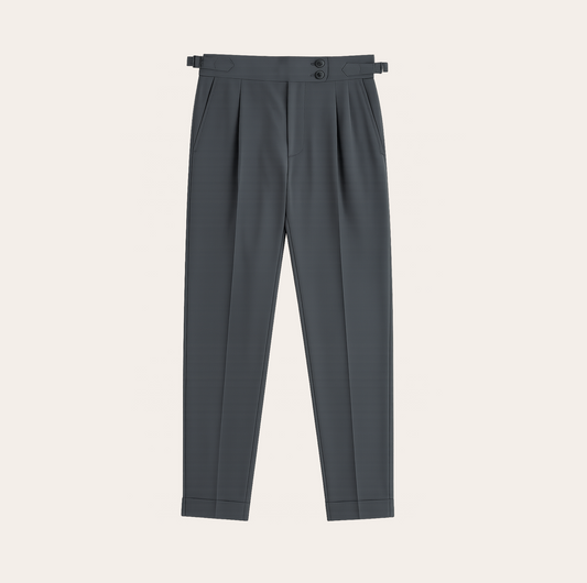 Men’s Cropped Suit Pants