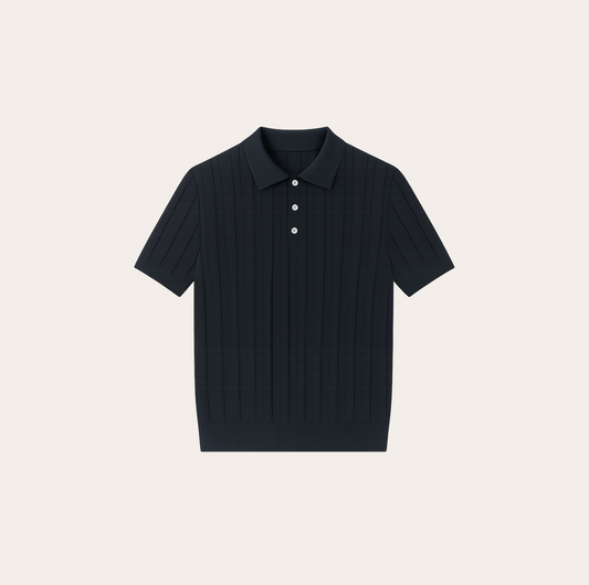 Men’s Jacquard Polo Shirt