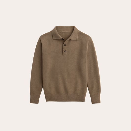 Men’s Polo Neck Sweater