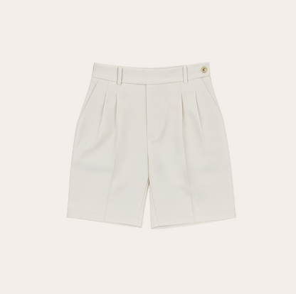 Men’s Slim-Fit Suit Shorts