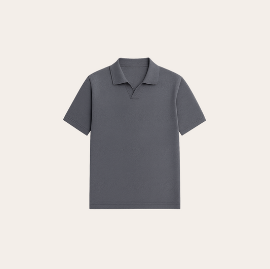 Men’s Knitted Polo Shirt