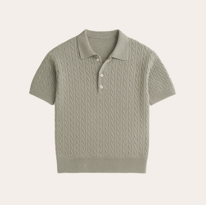 Men’s Jacquard Polo Shirt