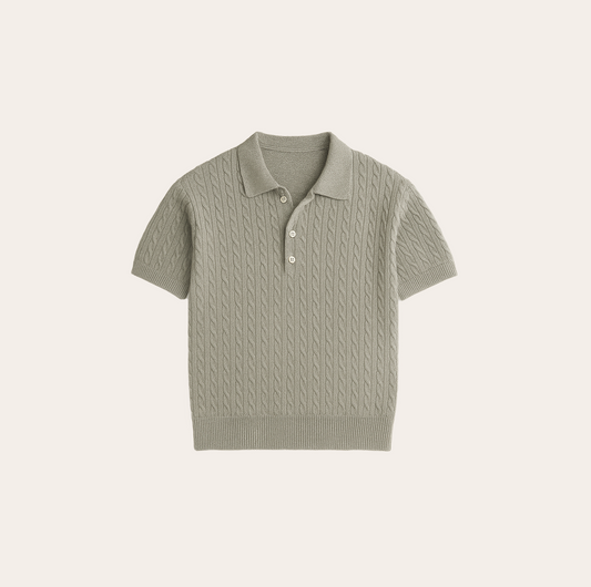 Men’s Jacquard Polo Shirt