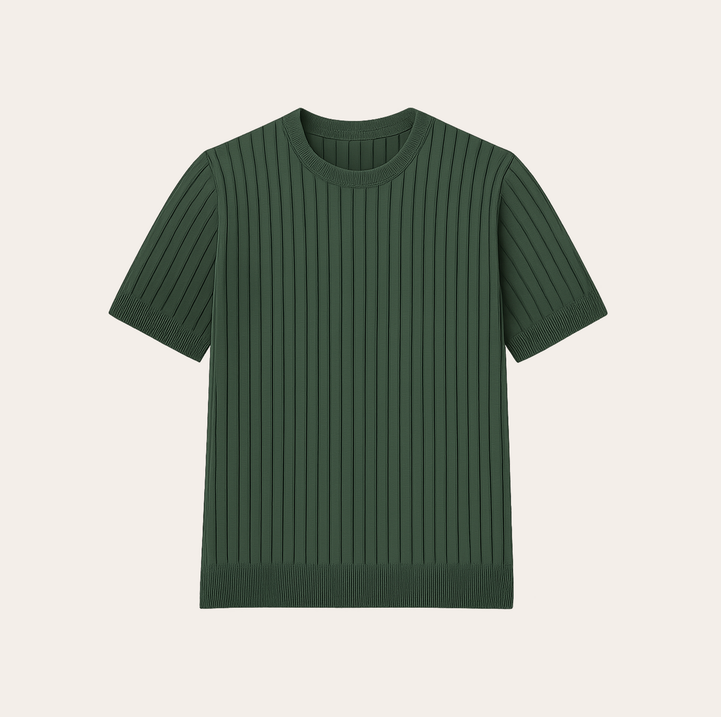 Men’s Knitted O-Neck T-Shirt