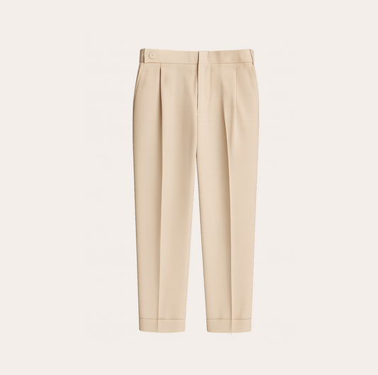 Men’s Draped Baggy Suit Pants