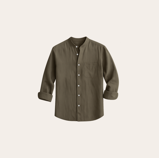Men’s Textured Casual Shirt