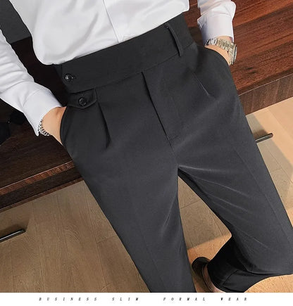 Men’s Drooping Baggy Suit Pants