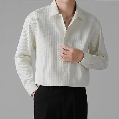 Men’s Draped Shirt