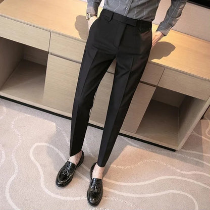 Men’s Draped Baggy Suit Pants