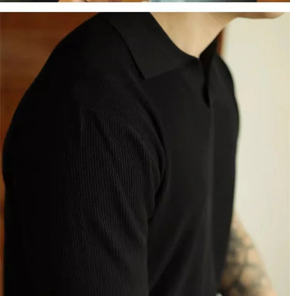 Men’s Knit Polo Shirt