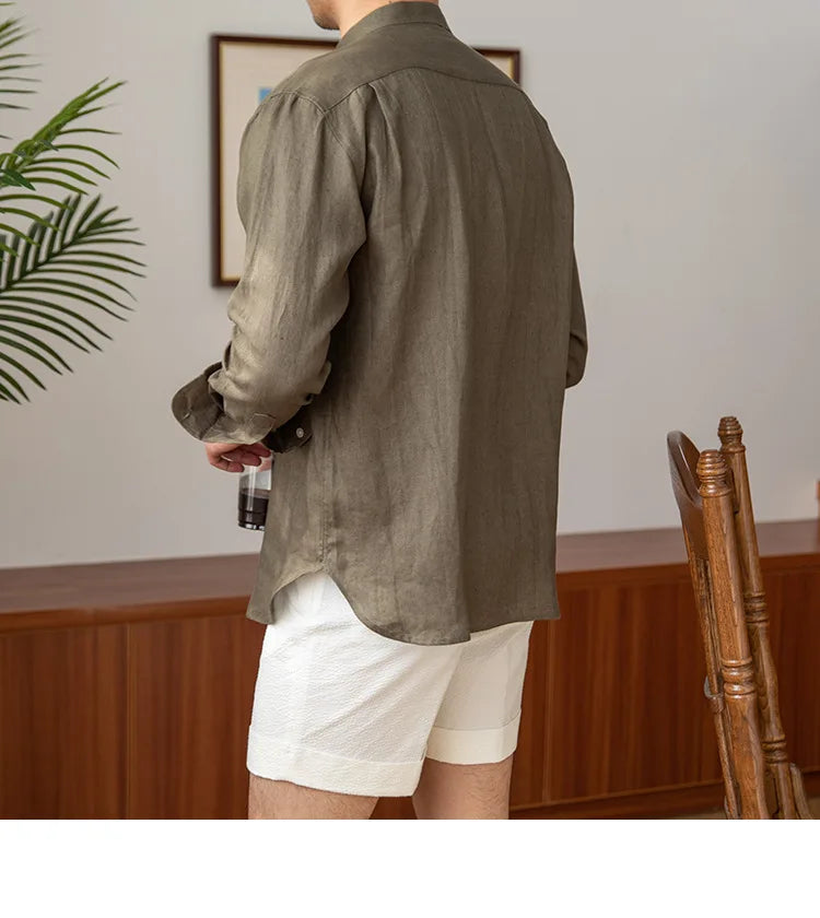 Men’s Textured Casual Shirt