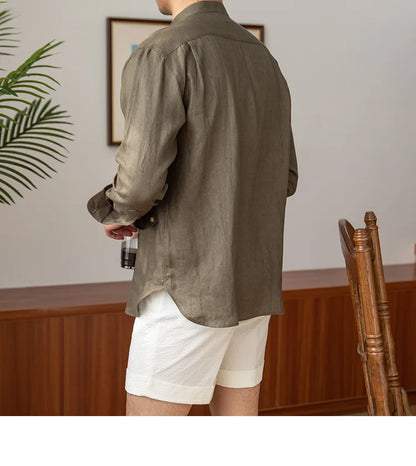 Men’s Textured Casual Shirt