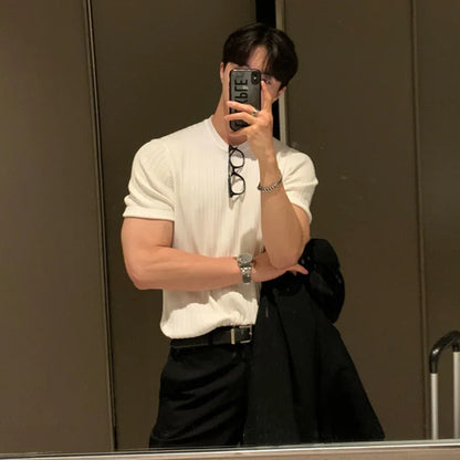 Men’s Knitted T-Shirt