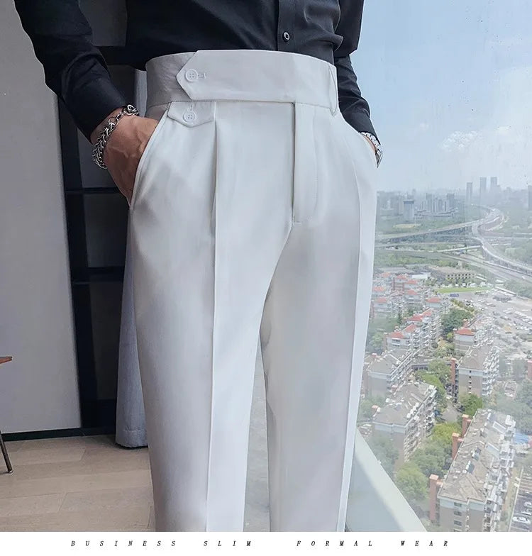 Men’s Drooping Baggy Suit Pants
