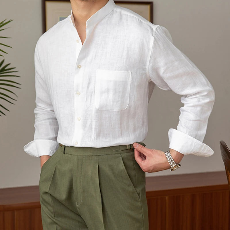 Men’s Textured Casual Shirt