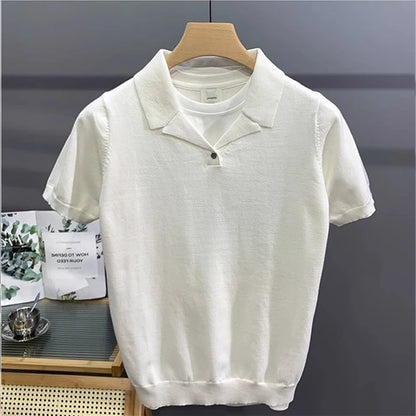 Men’s Luxury Knitted Polo