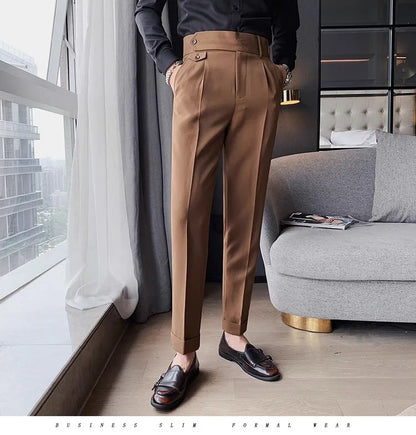 Men’s Drooping Baggy Suit Pants