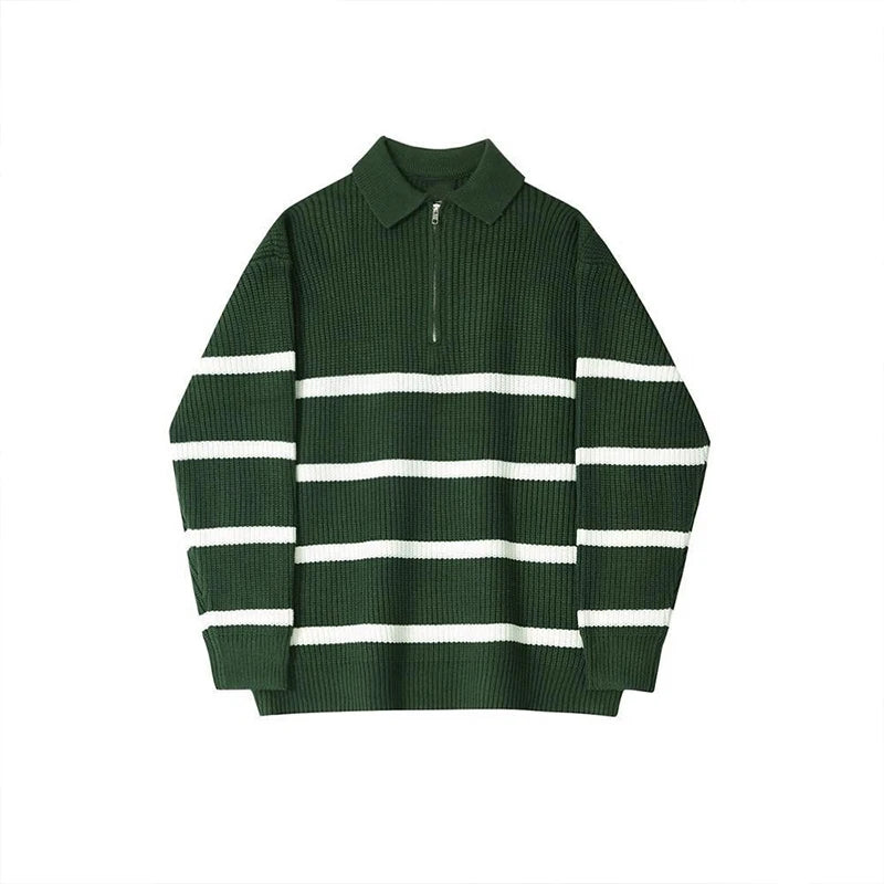 Men’s Patchwork Knit Sweater