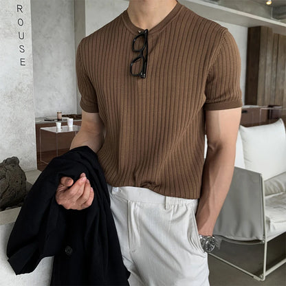 Men’s Knitted T-Shirt